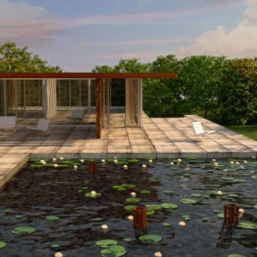 Modélisation et animation 3D d’un pool house zen – Tutorial