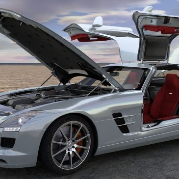Modélisation et animation 3D Mercedes SLS AMG – Rigging et Drifting – Tutorial